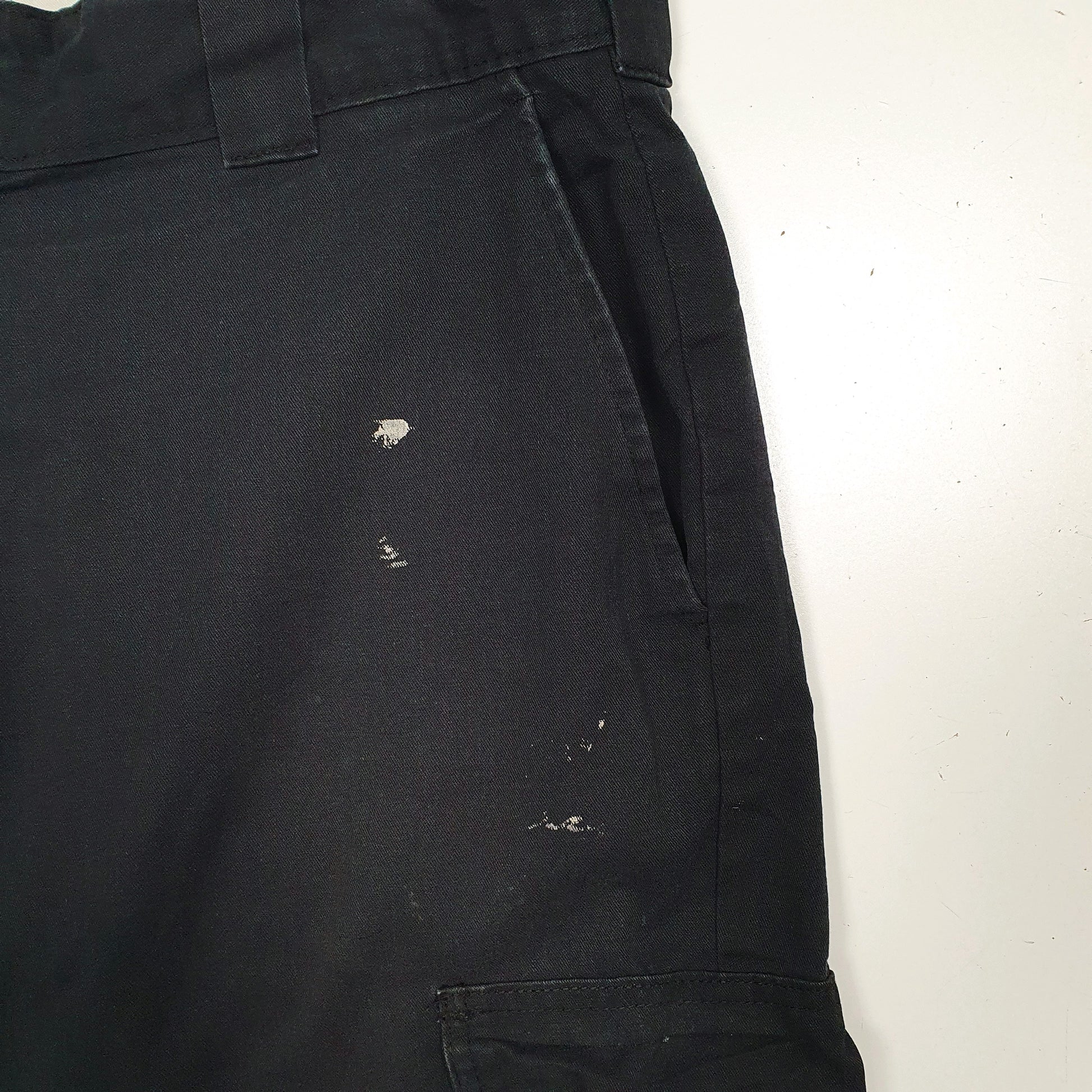 Mens Black Dickies   Shorts