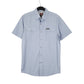 Mens Blue Wrangler  Short Sleeve Shirt