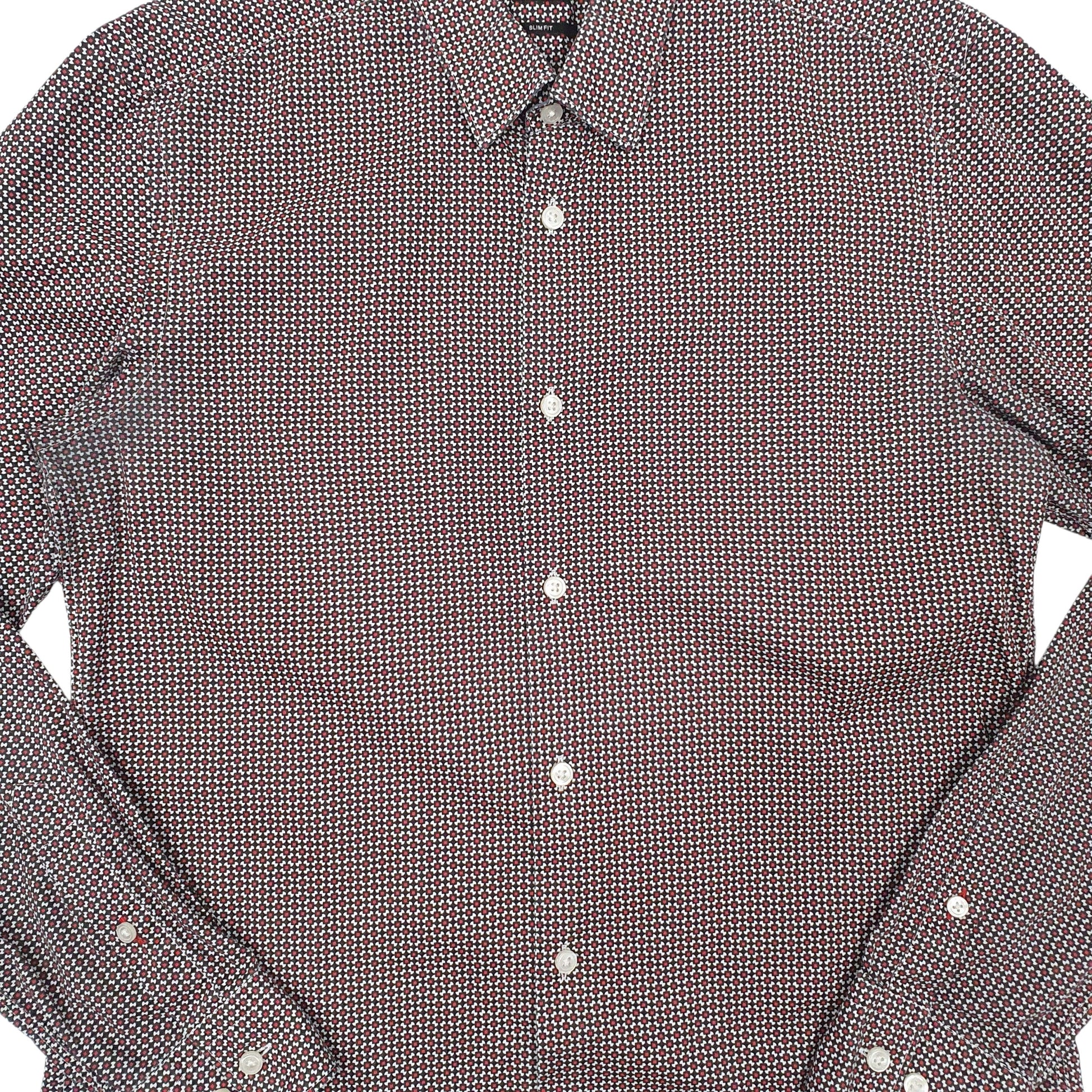 Mens Red Hugo Boss   Shirt