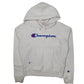 Womens White Champion Reverse Weave Hoodie Jumper