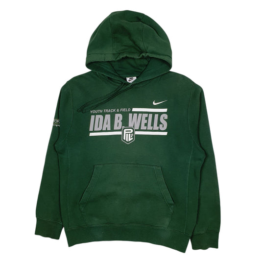 Mens Green Nike Track & Field Hoodie Jumper