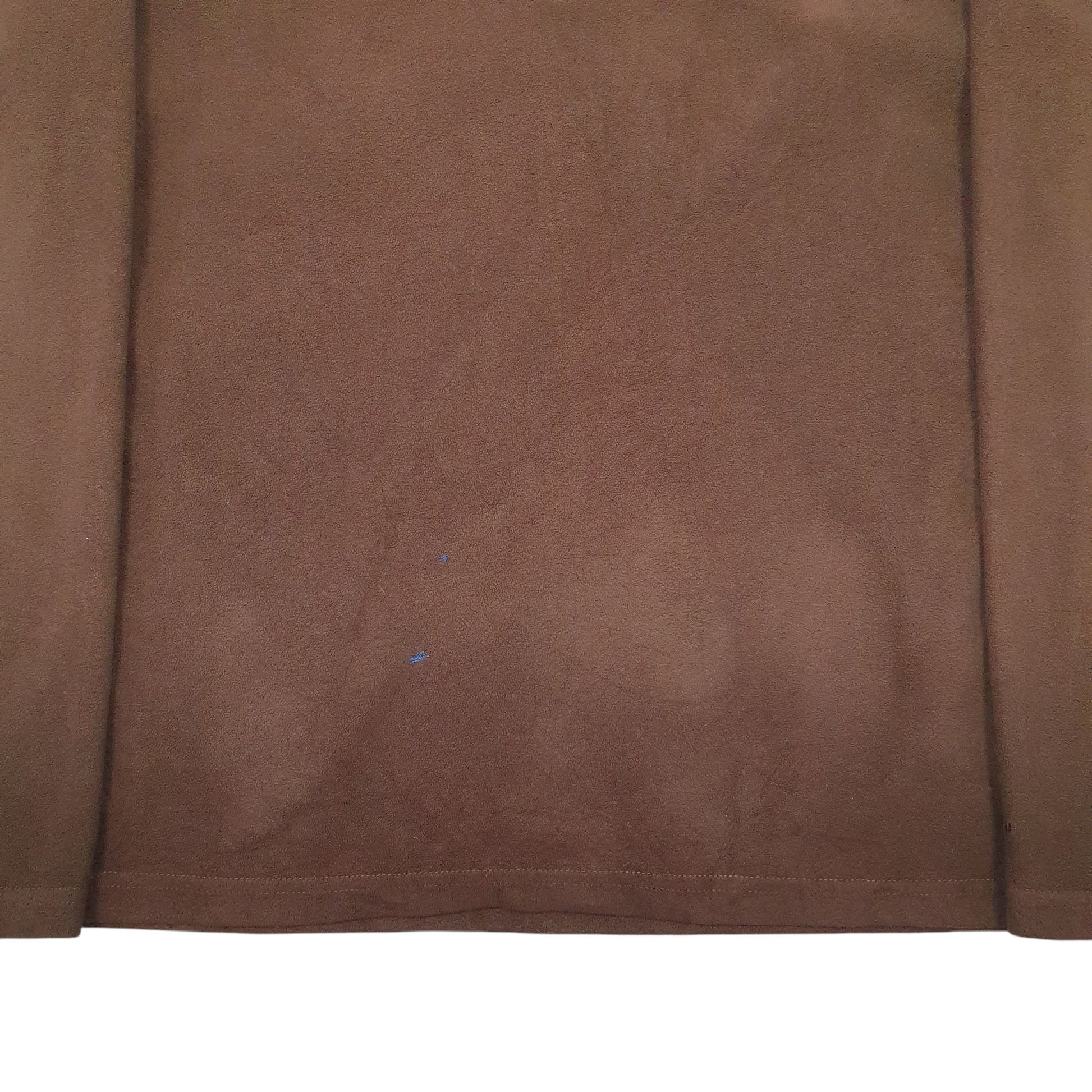 Mens Brown The North Face  Quarter Zip Jumper