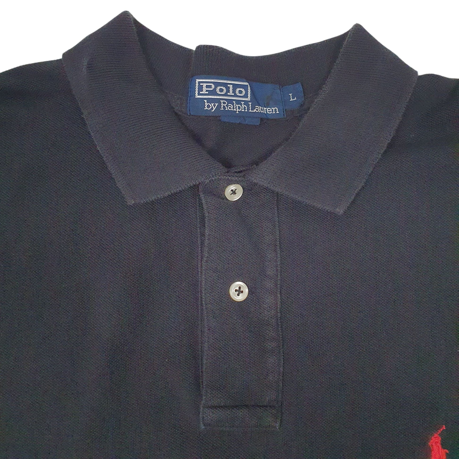 Mens Black Polo Ralph Lauren   Polo Shirt