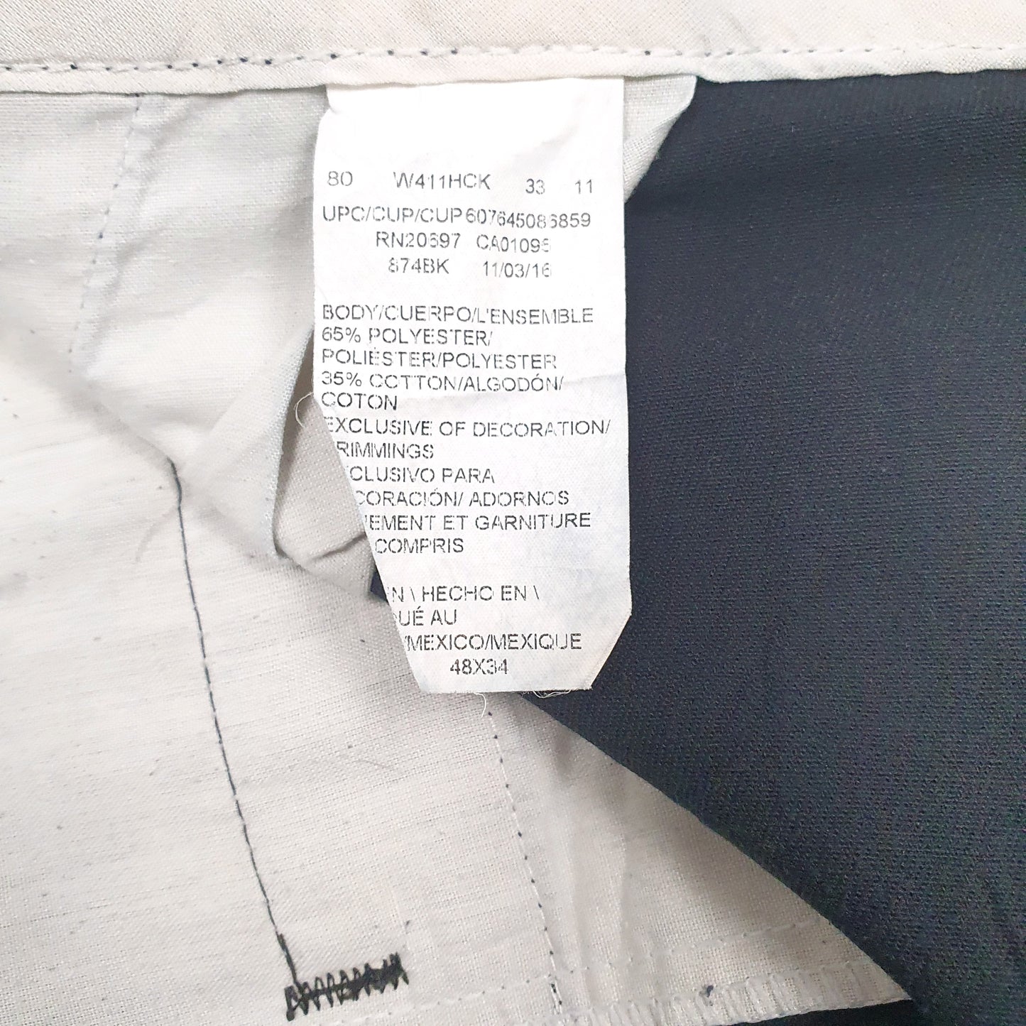 Mens Black Dickies 874  Trousers