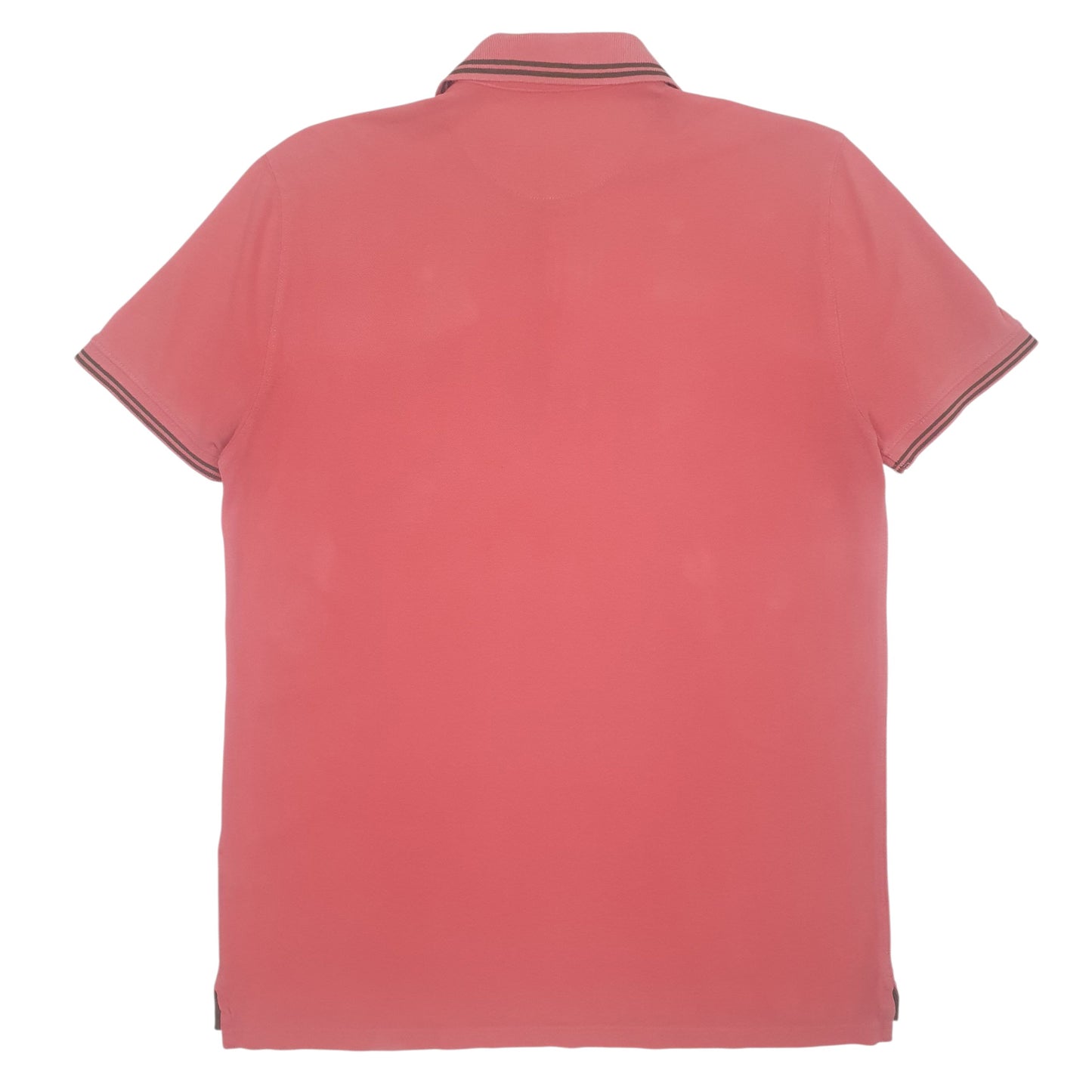 Mens Pink Massimo Dutti   Polo Shirt