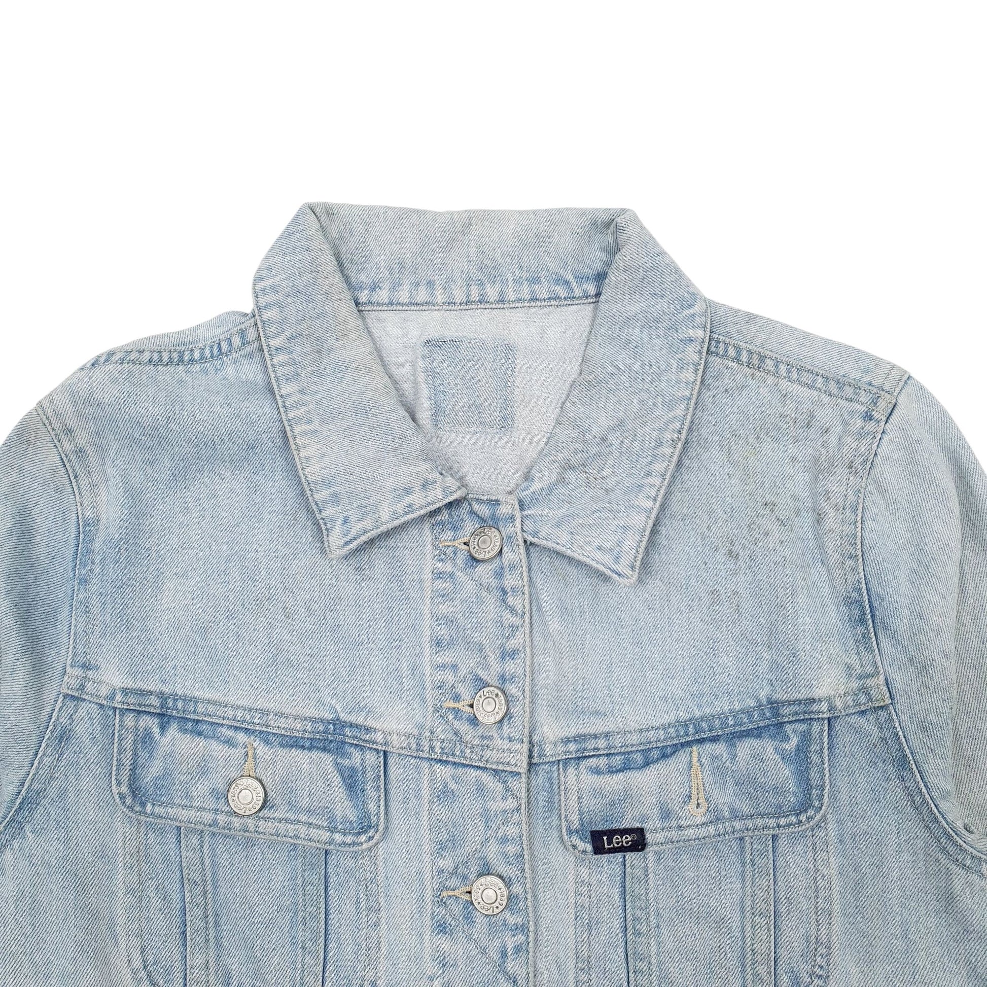 Womens Blue Lee   Coat