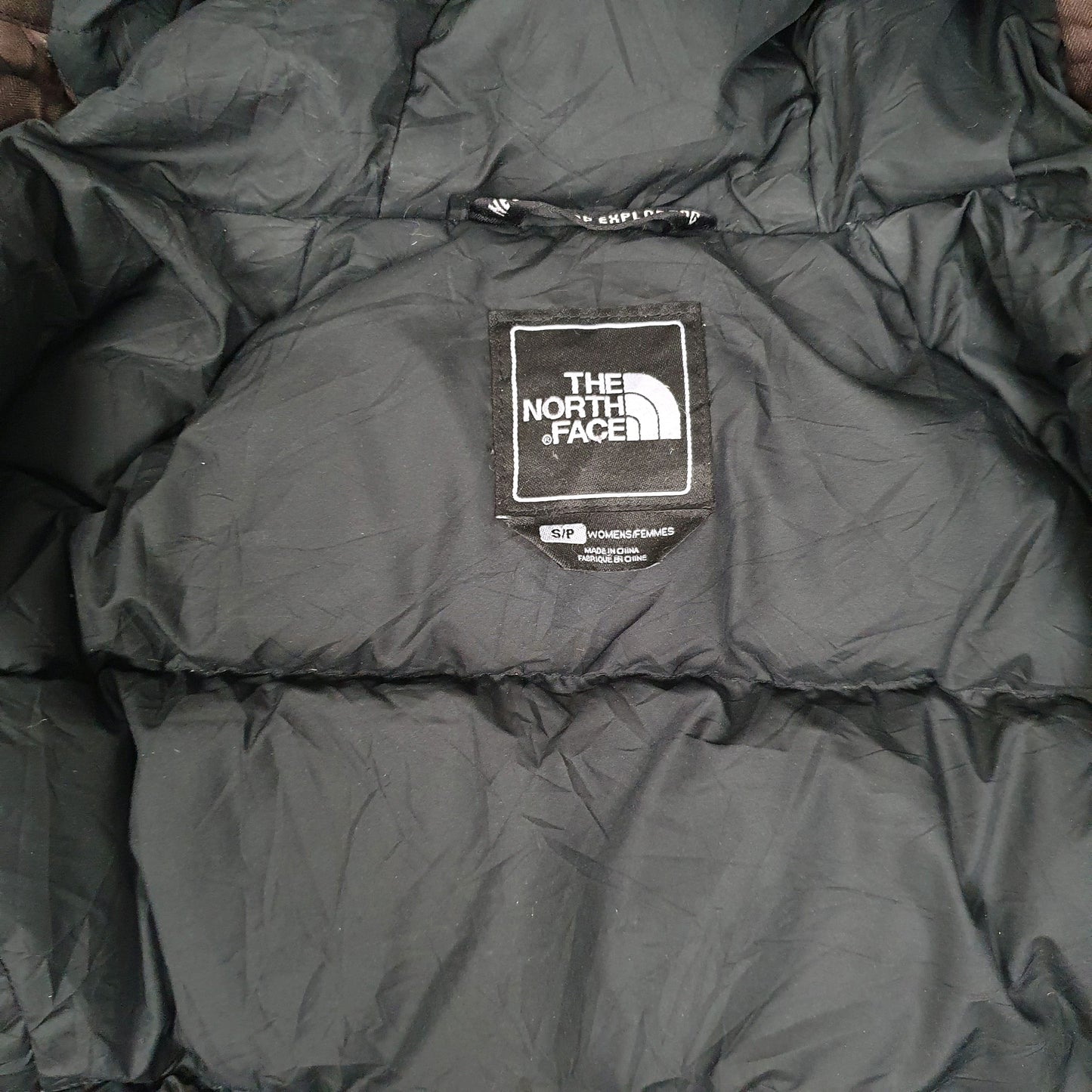Womens Brown The North Face Puffer  Coat