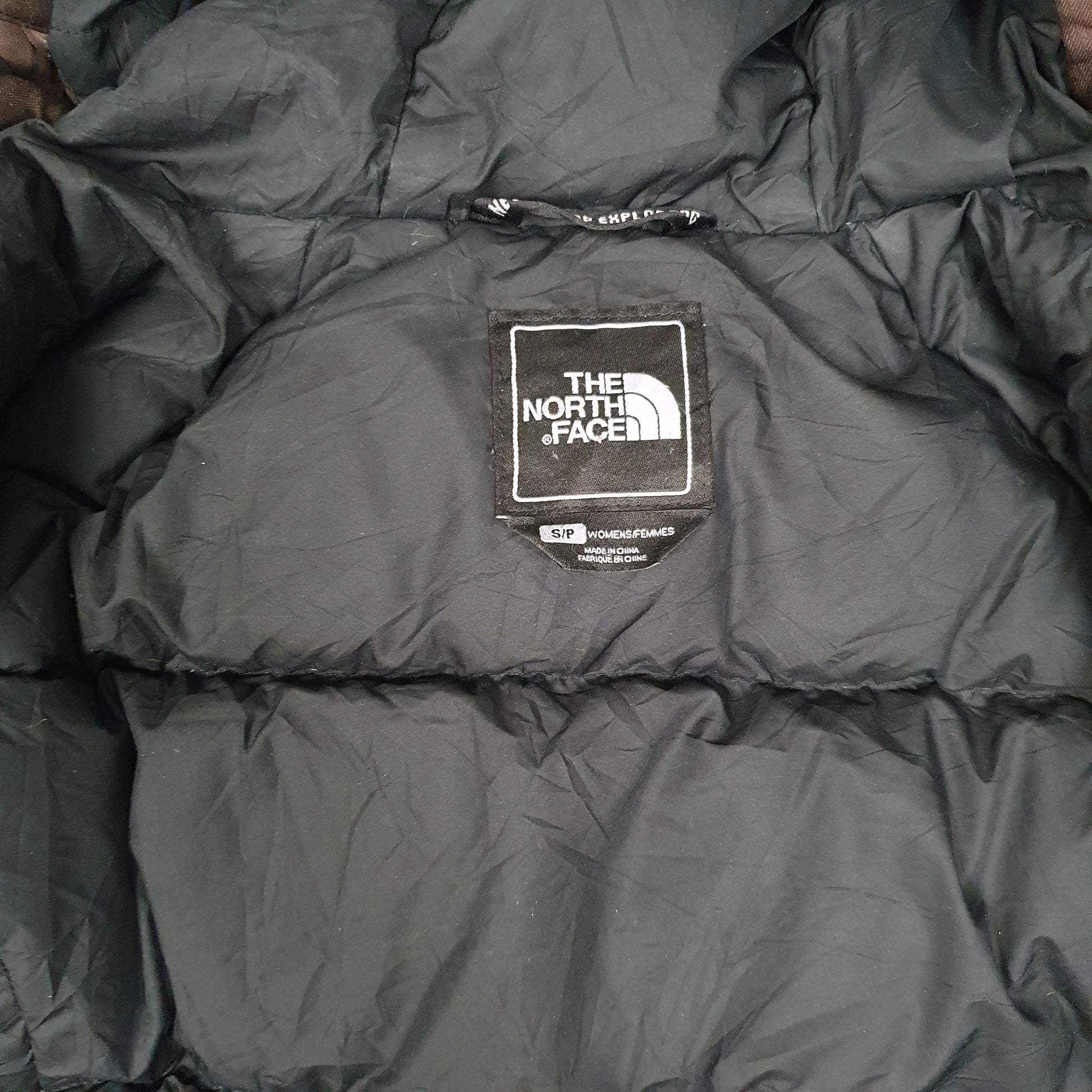 Womens Brown The North Face Puffer  Coat