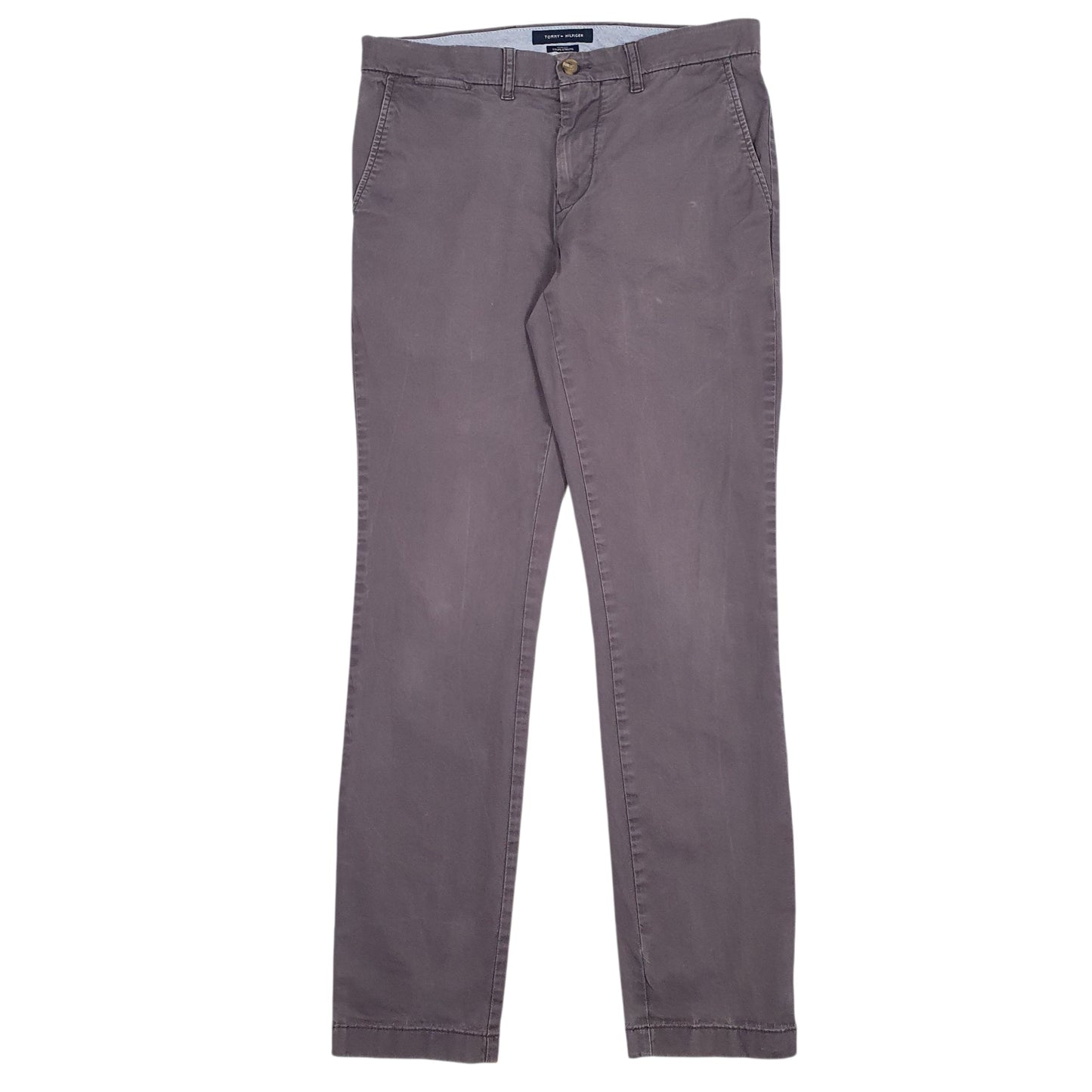 Mens Grey Tommy Hilfiger  Chino Trousers