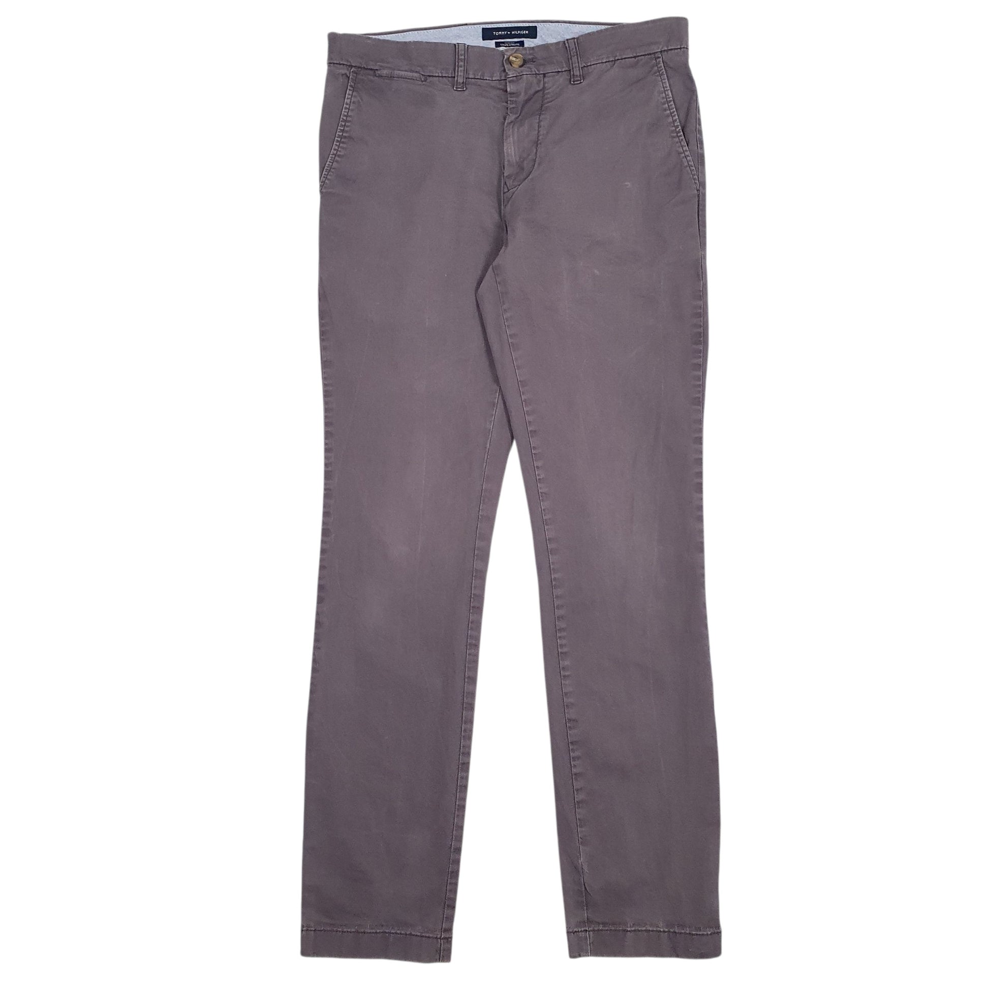 Mens Grey Tommy Hilfiger  Chino Trousers