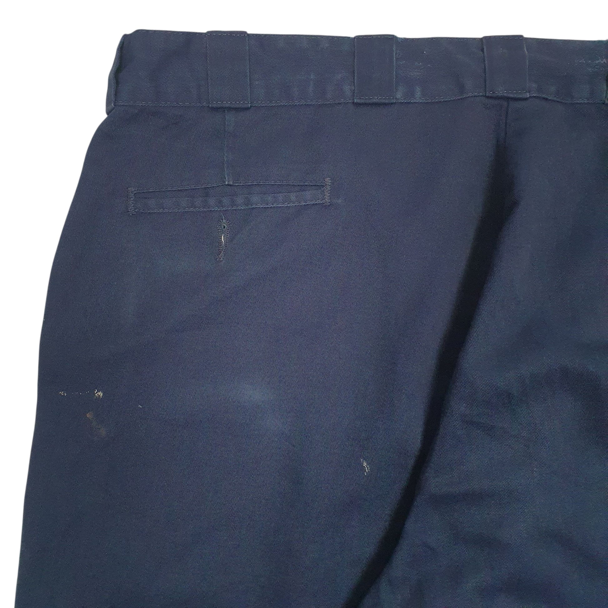 Mens Navy Dickies Workwear  Trousers