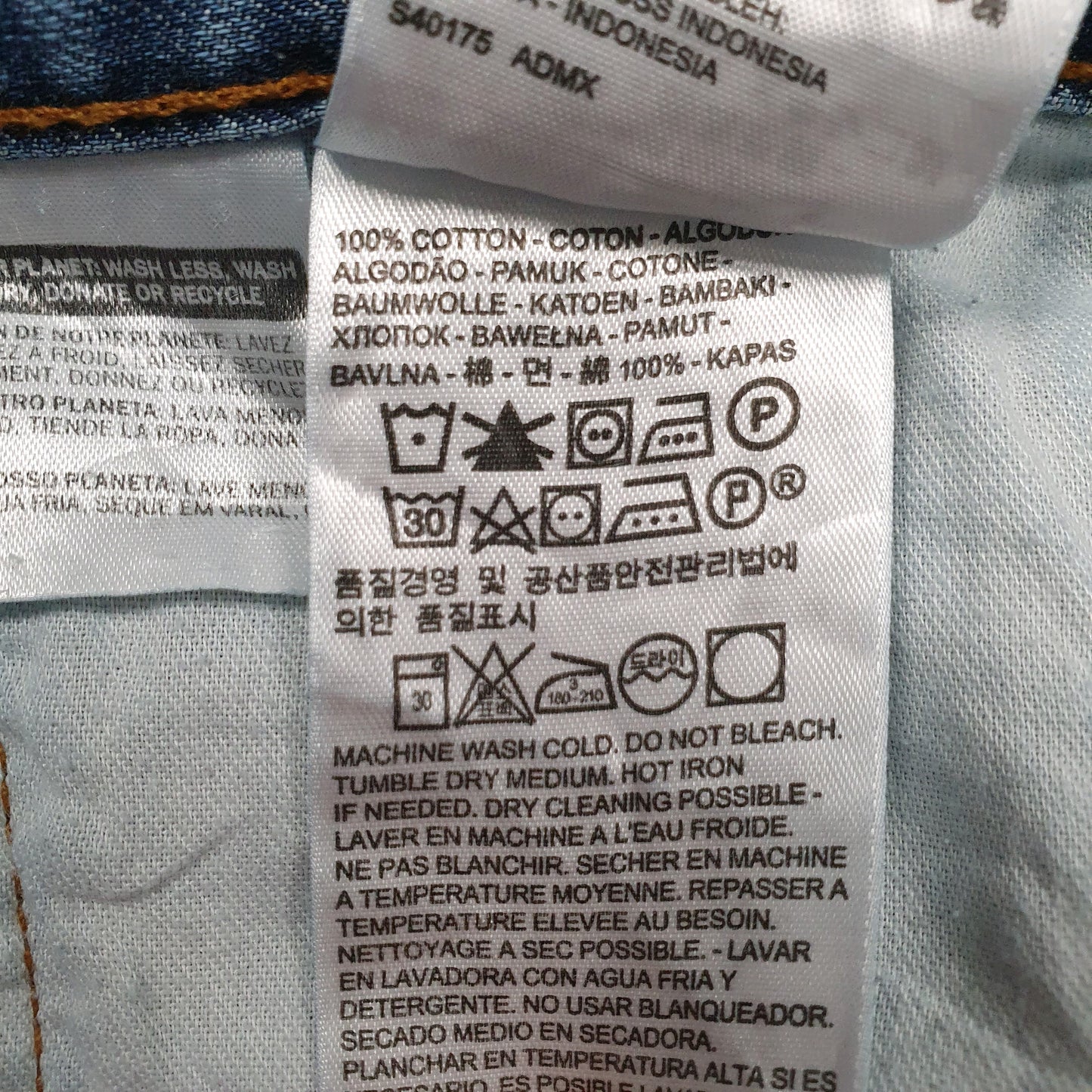 Mens Blue Levis   Jeans