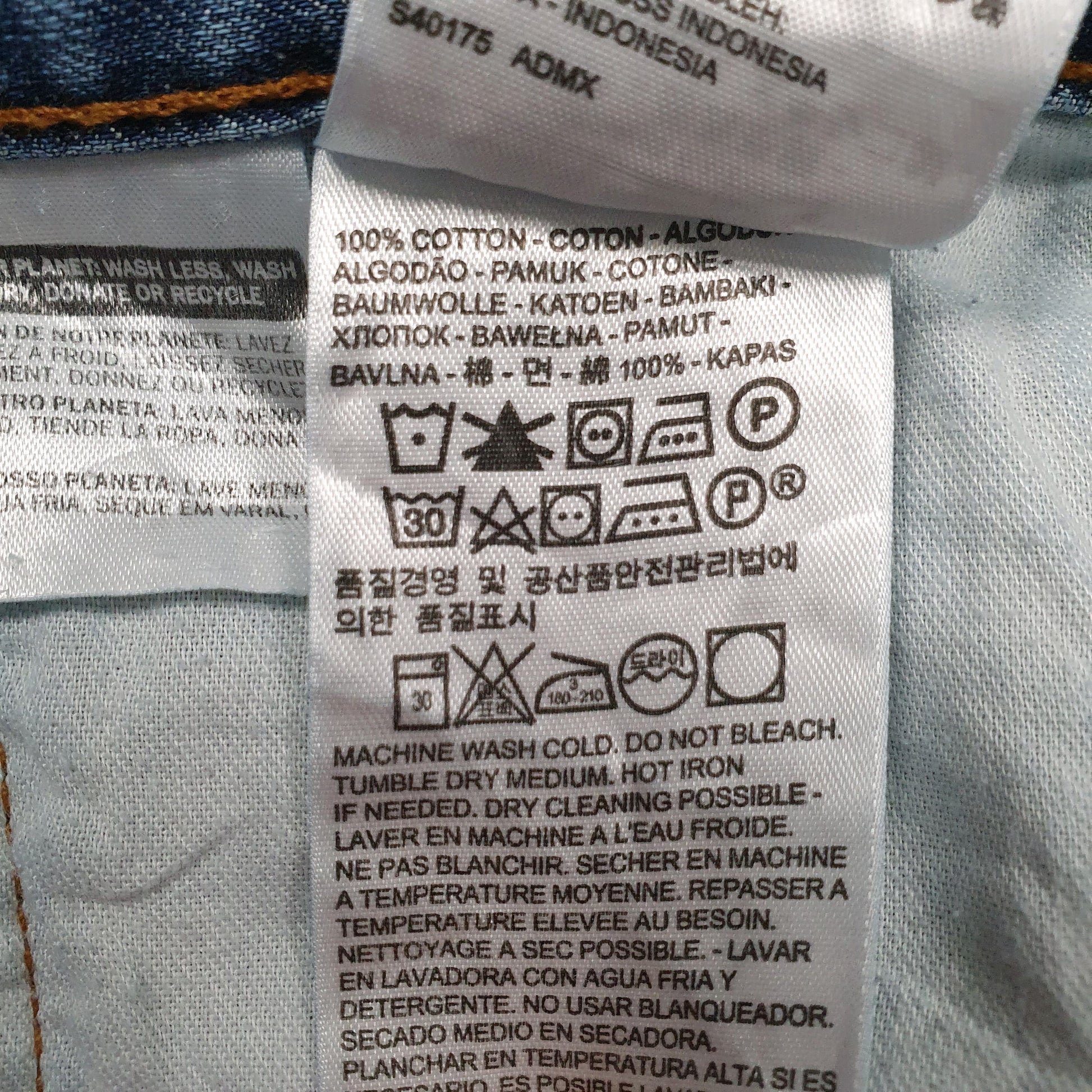 Mens Blue Levis   Jeans