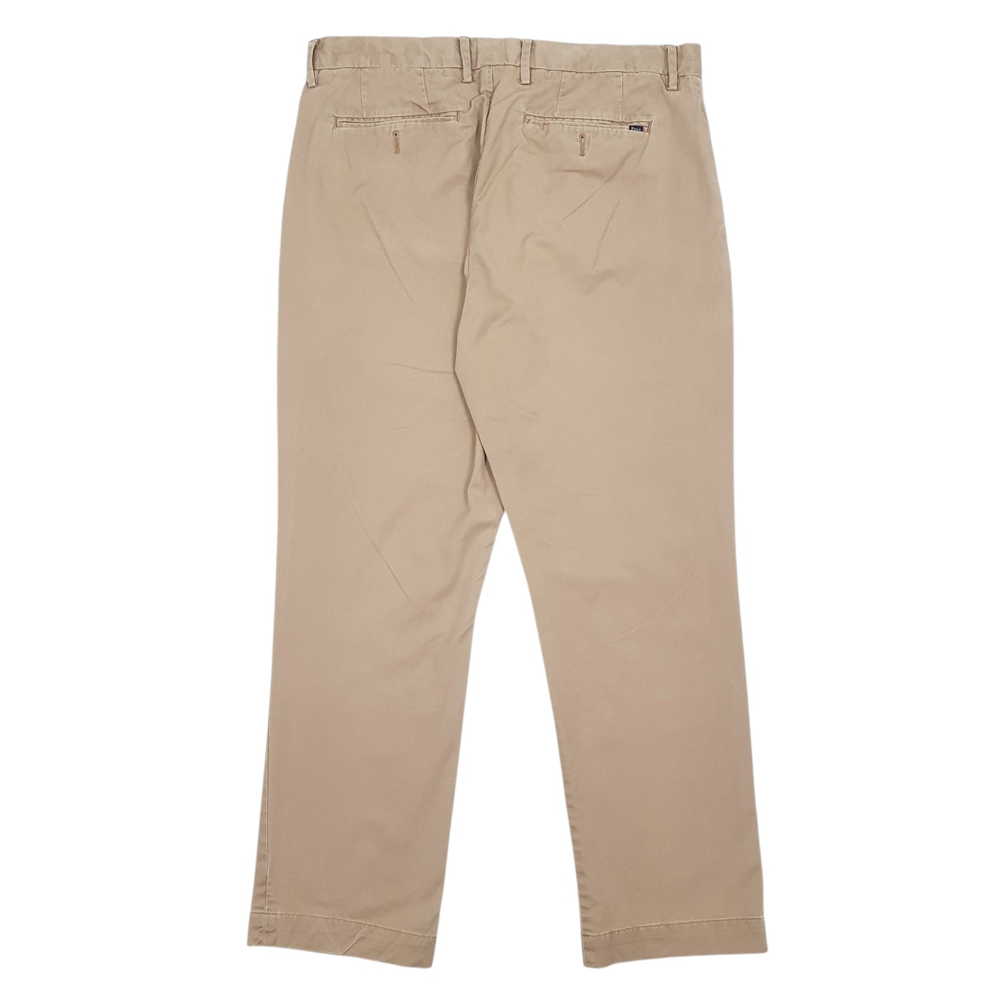 Mens Beige Polo Ralph Lauren Stretch Classic Fit  Trousers