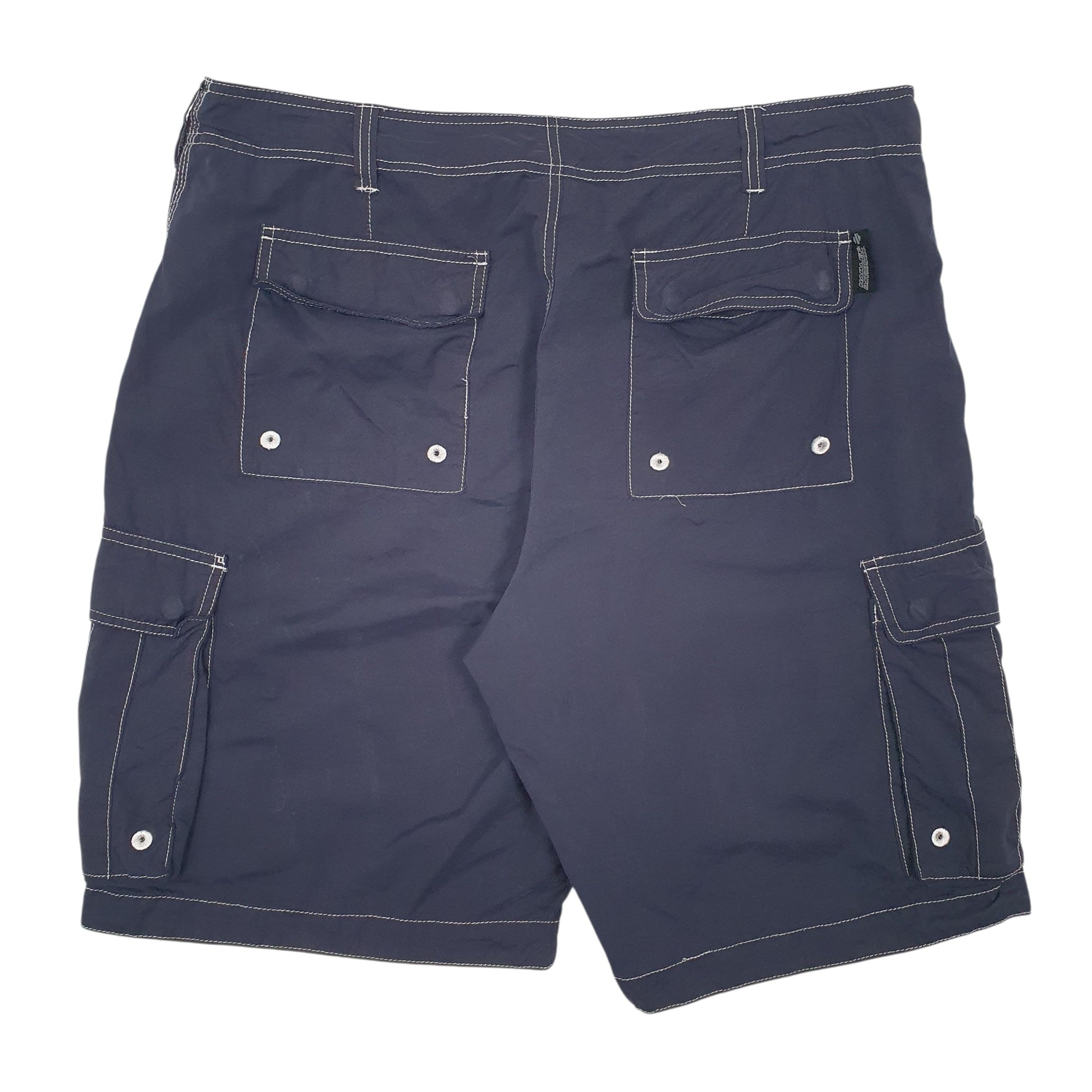 Mens Navy Harley Davidson  Hoodie Shorts