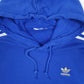 Mens Blue Adidas  Hoodie Jumper