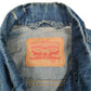 Mens Blue Levis Type 3 Trucker  Coat