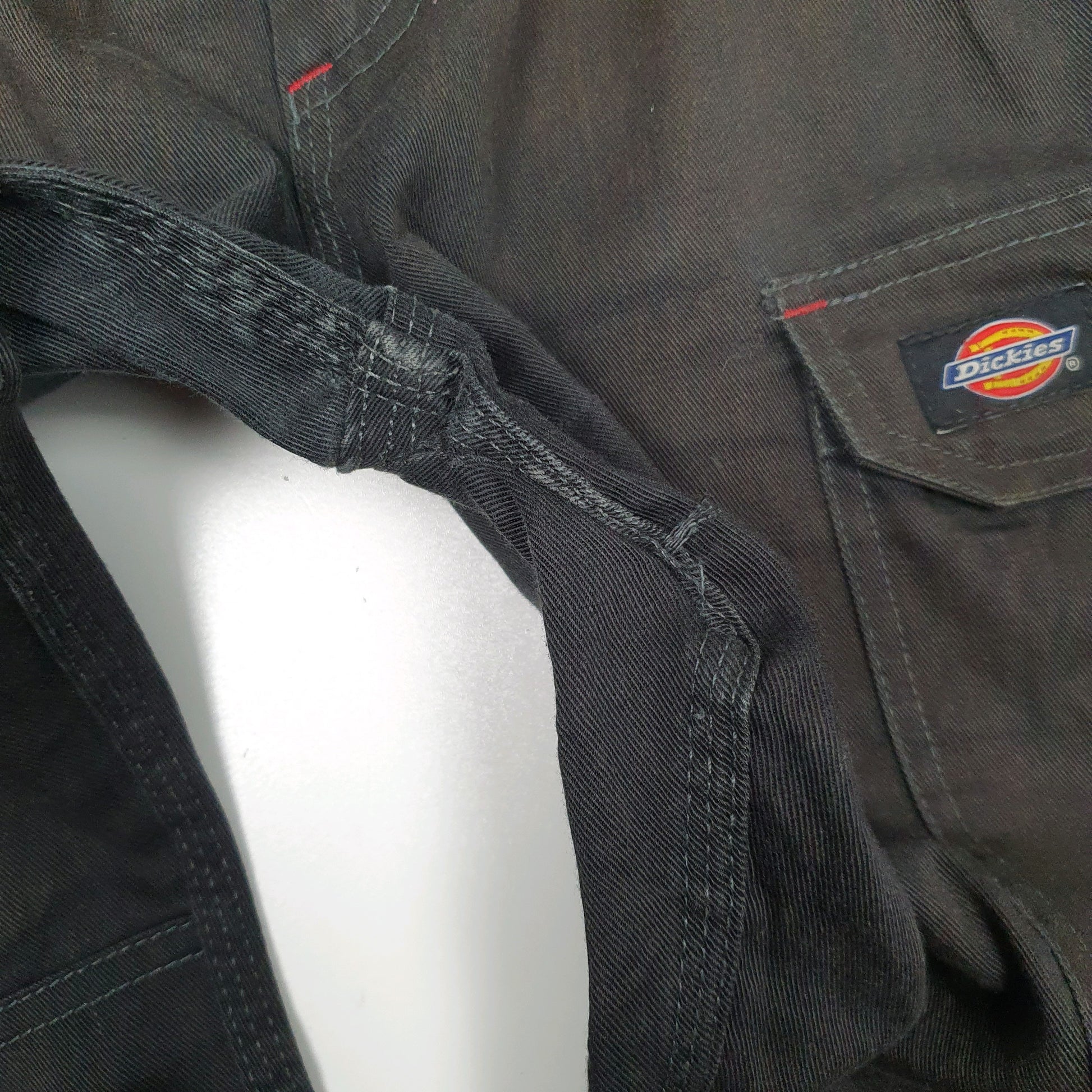 Mens Black Dickies Workwear  Trousers