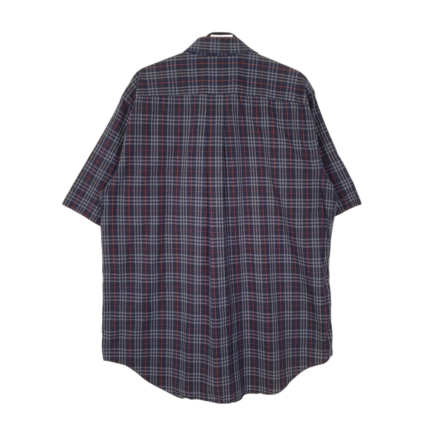 Mens Navy Burberry Vintage 90s  Shirt