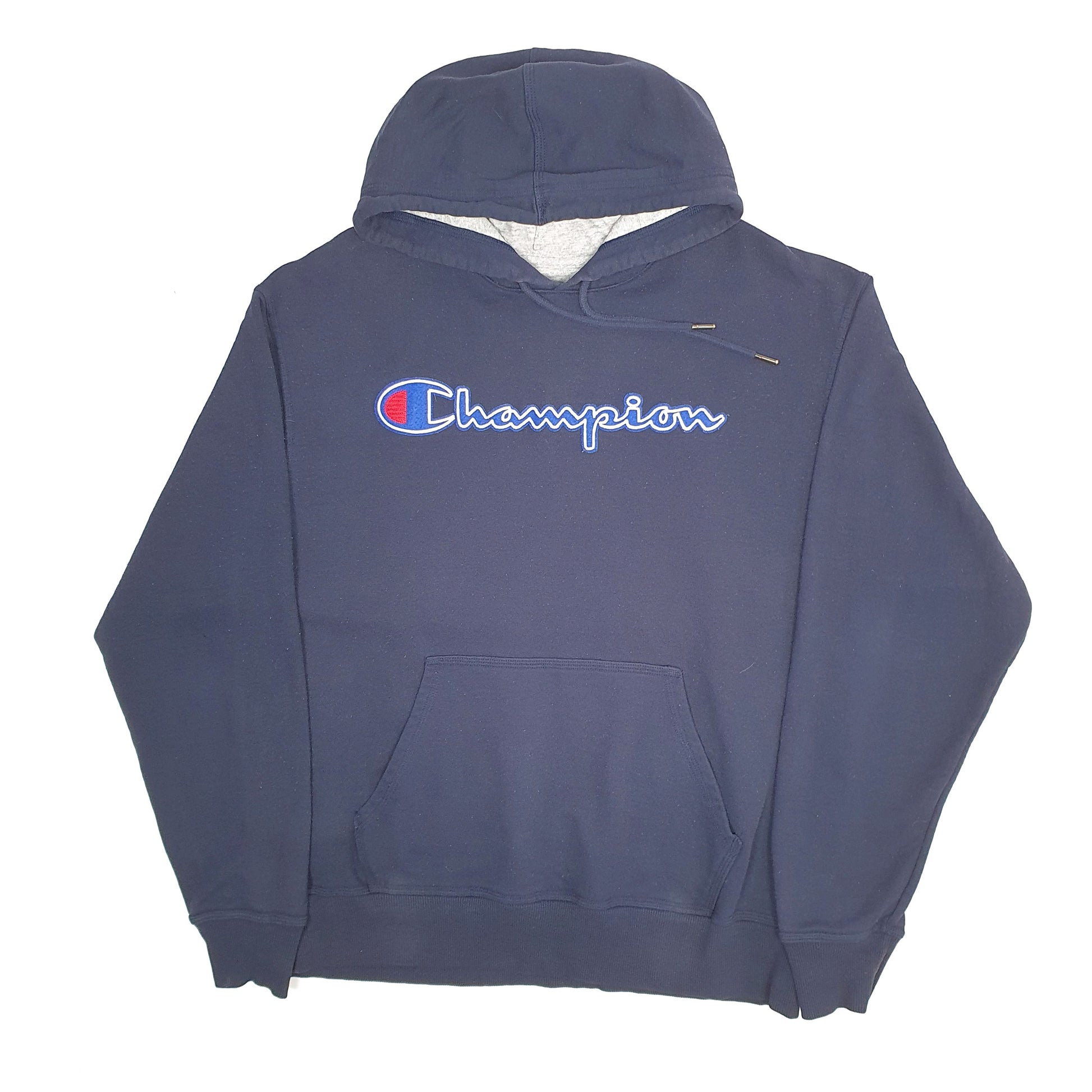 Mens Navy Champion  Hoodie Jumper