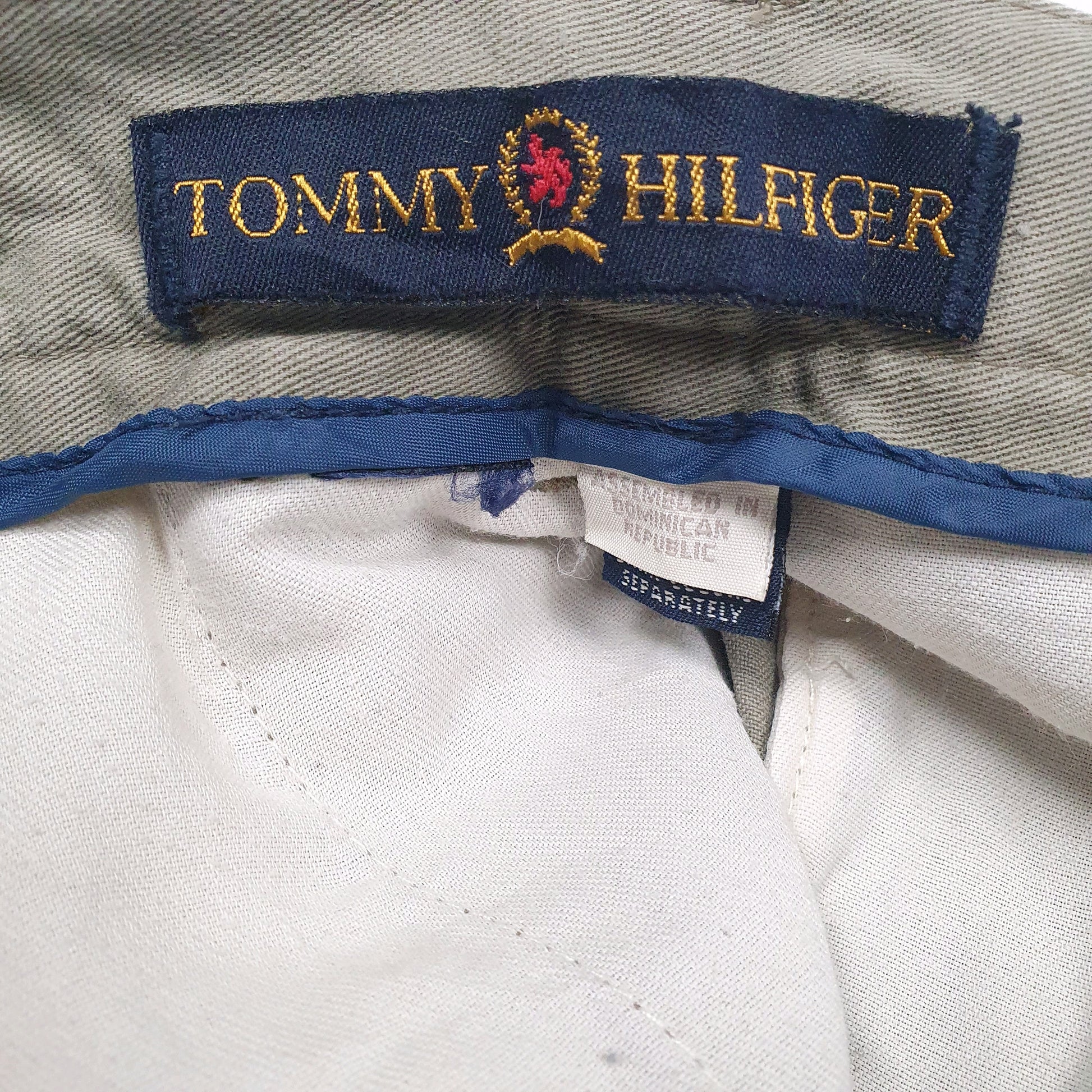 Mens Green Tommy Hilfiger   Trousers