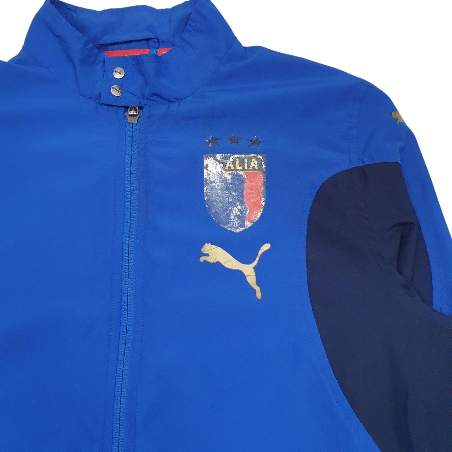 Womens Blue Puma Italia  Coat