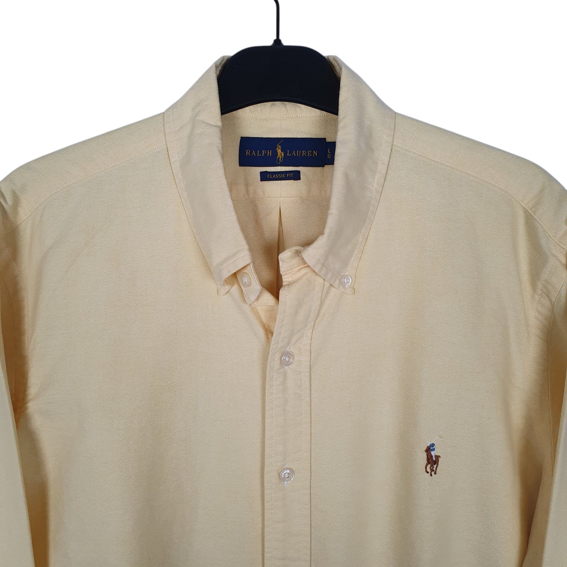 Mens Yellow Ralph Lauren   Shirt