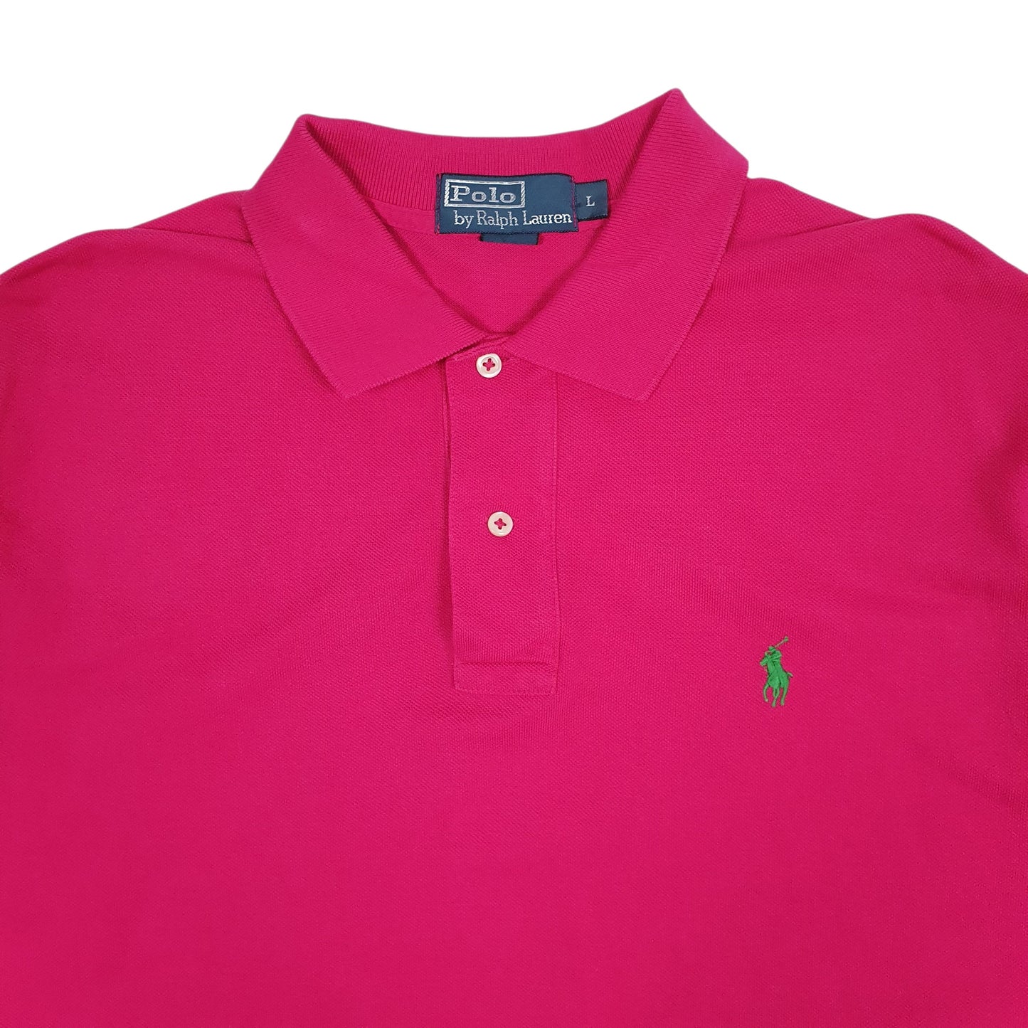 Mens Pink Polo Ralph Lauren   Polo Shirt