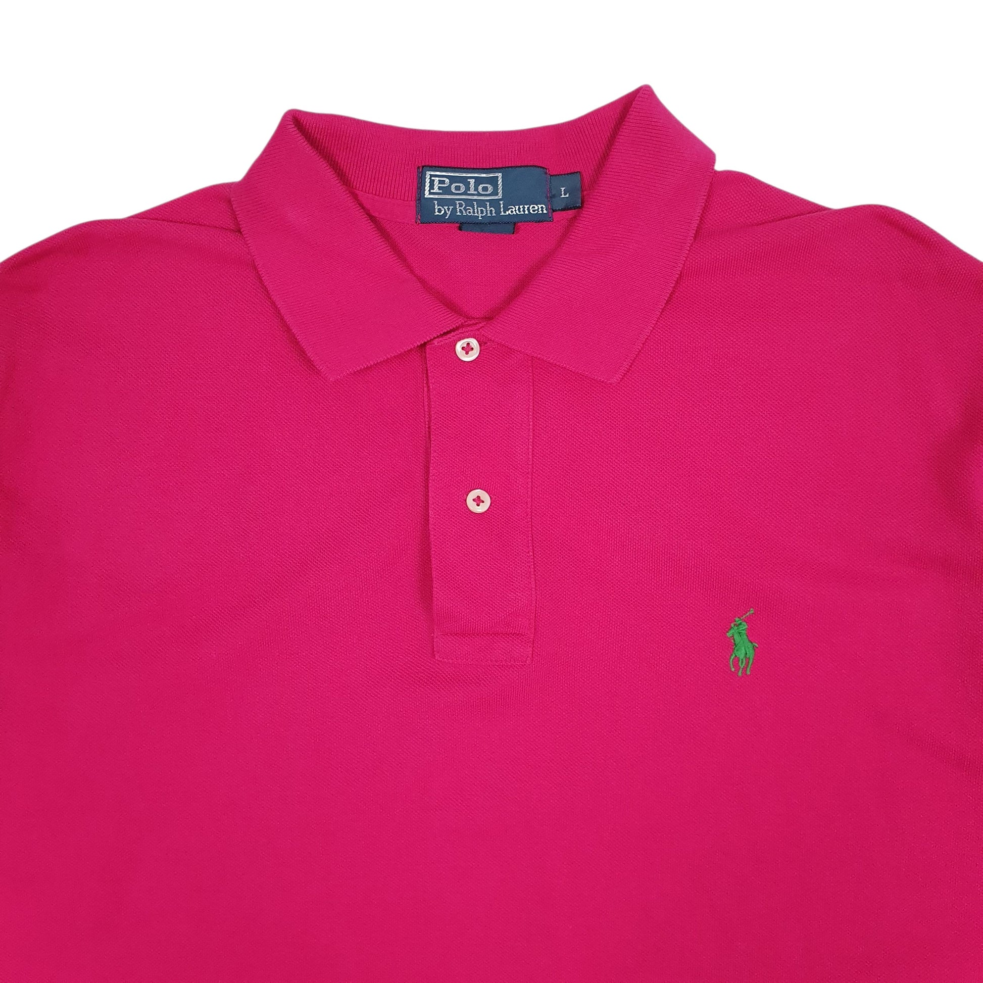 Mens Pink Polo Ralph Lauren   Polo Shirt
