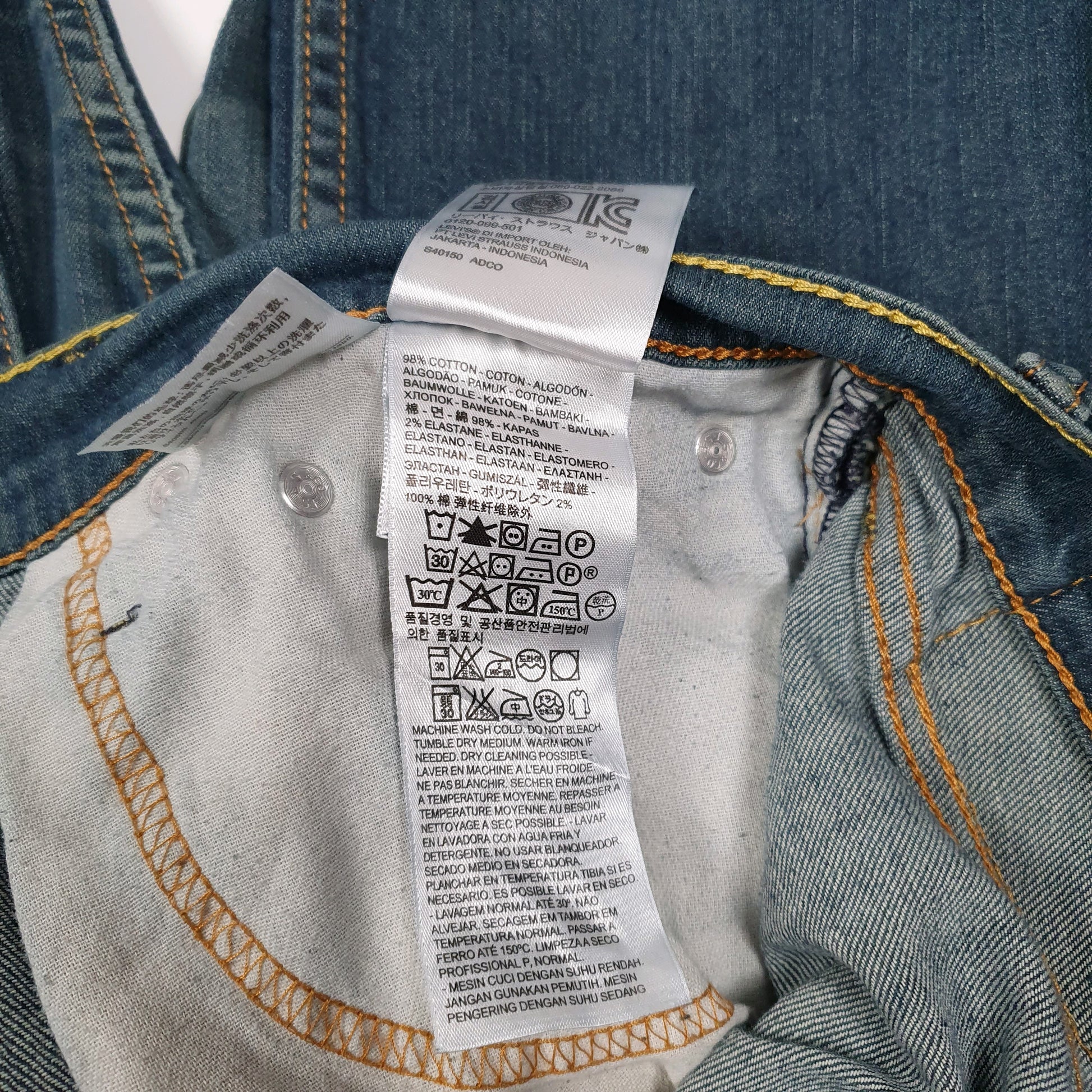 Mens Blue Levis   Jeans