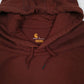 Mens Burgundy Carhartt  Hoodie Jumper