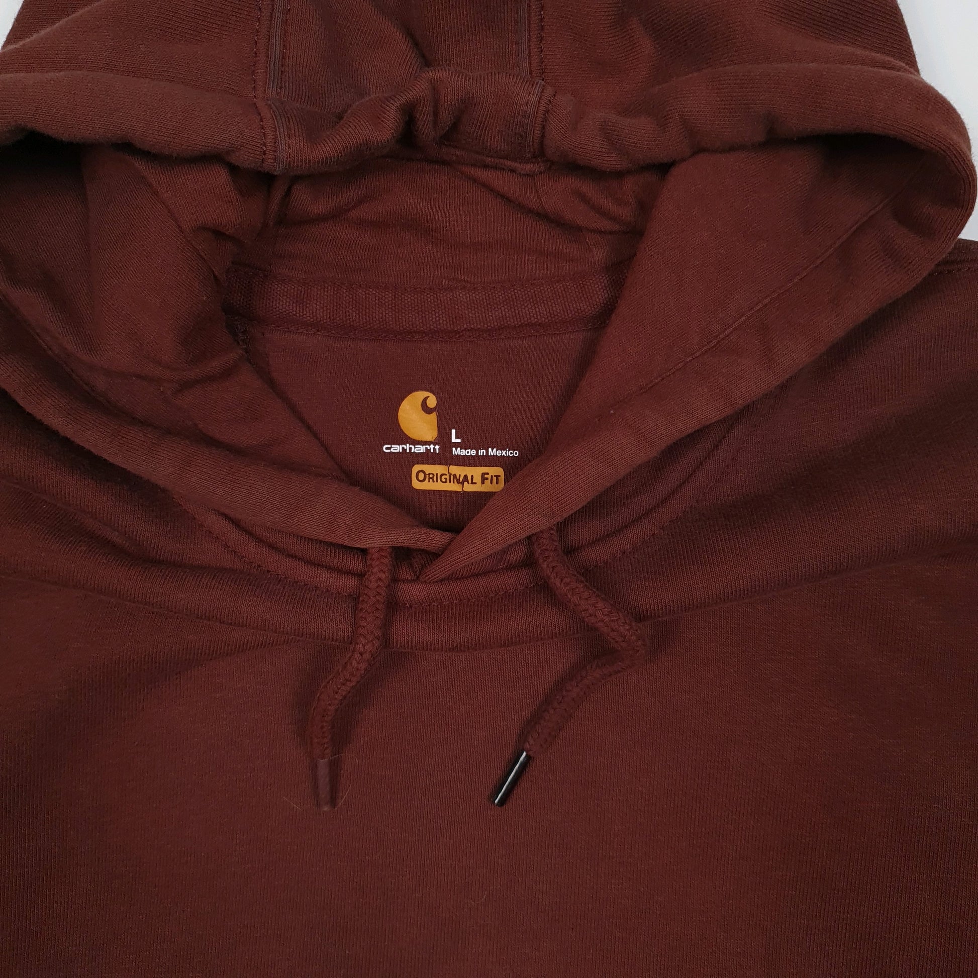 Mens Burgundy Carhartt  Hoodie Jumper
