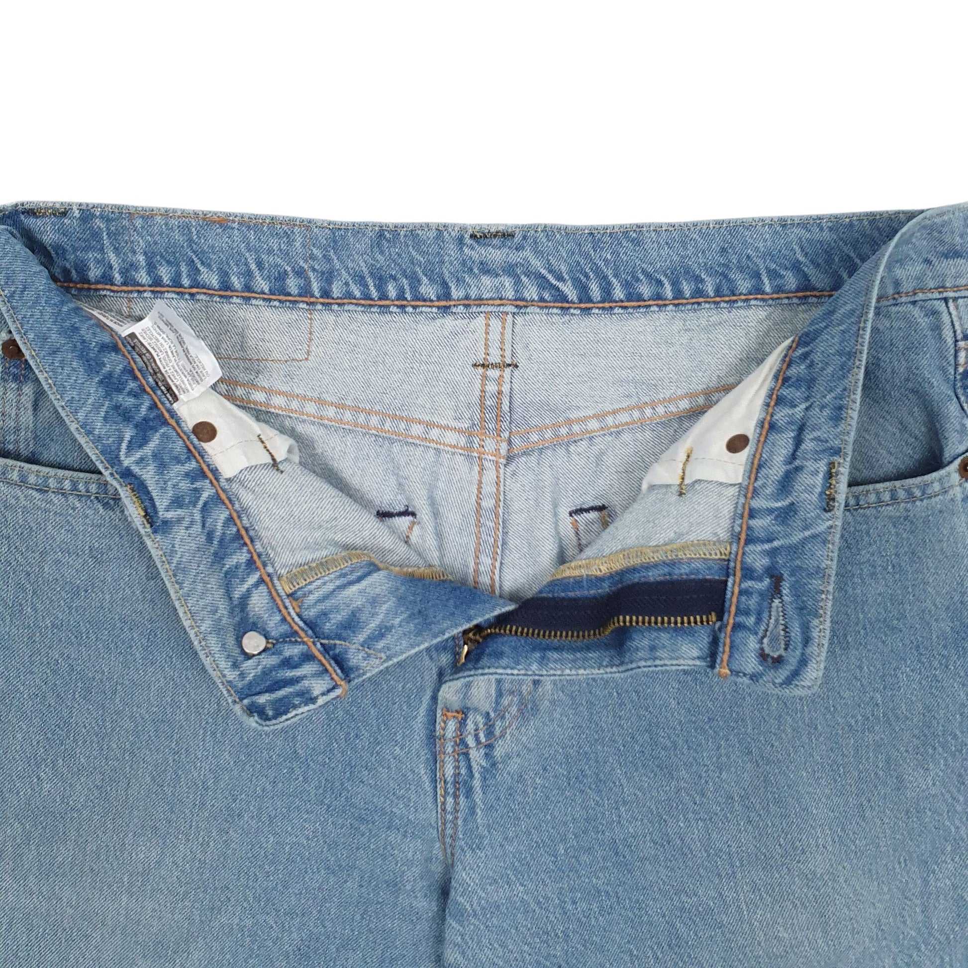 Mens Blue Levis 512 Hoodie Shorts