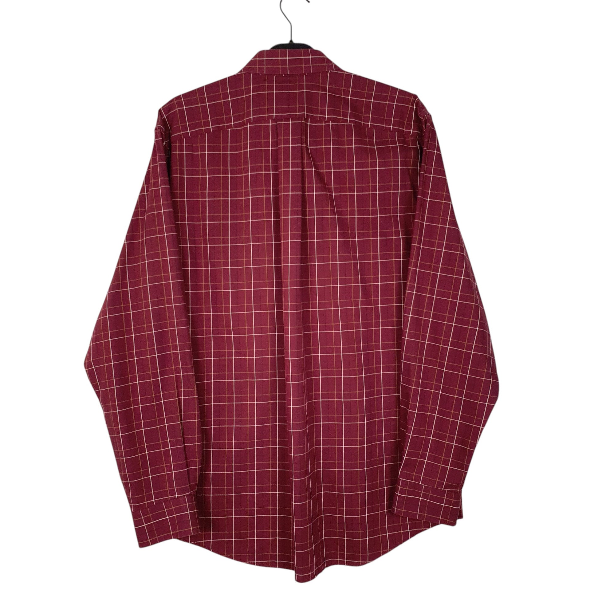 Mens Burgundy L.L.Bean   Shirt