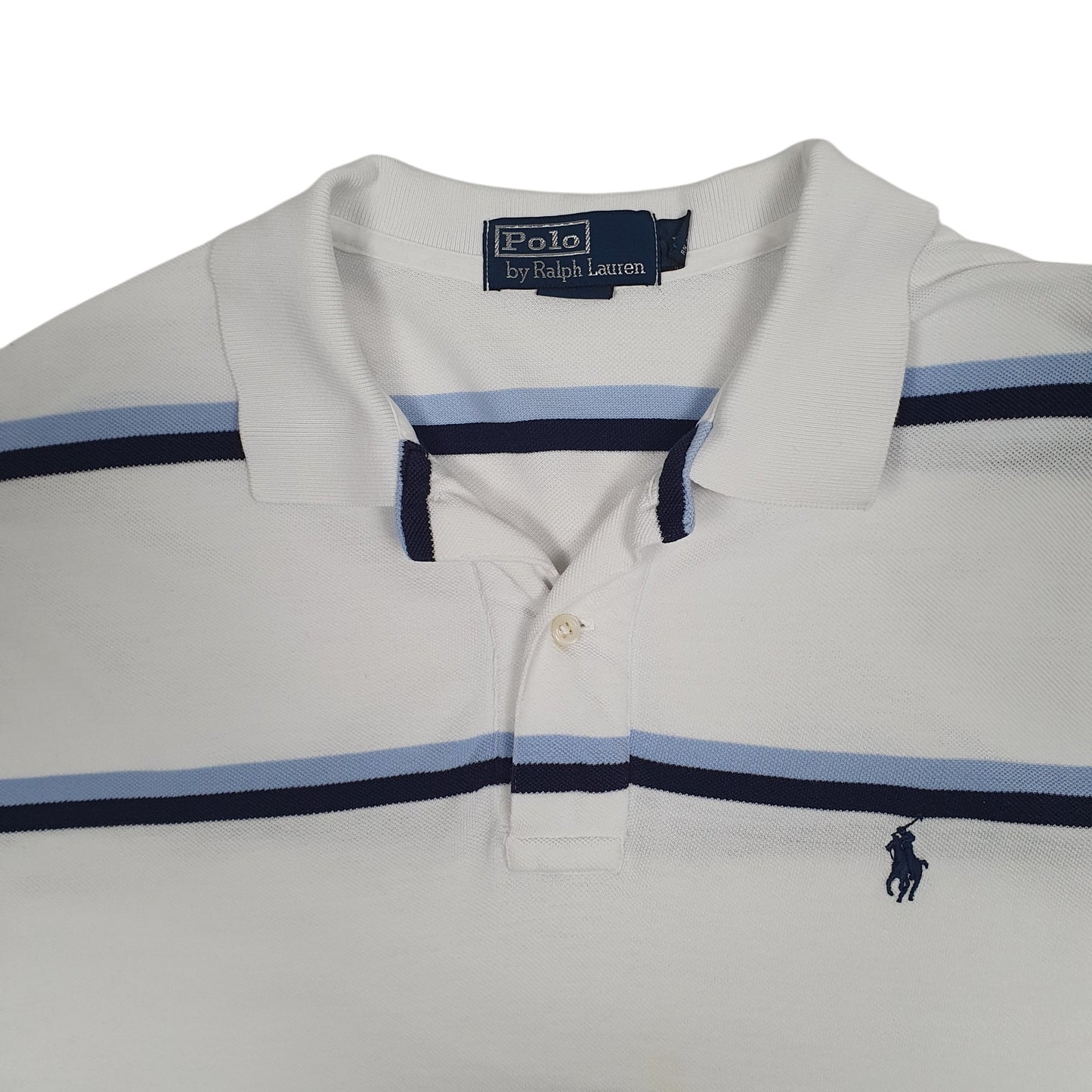 Mens White Polo Ralph Lauren   Polo Shirt