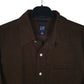 Mens Brown GAP Corduroy  Shirt