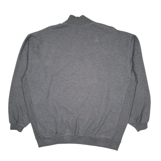 Mens Grey Nike  Quarter Zip Jumper