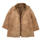 Womens Brown Unbranded Shearling  Coat