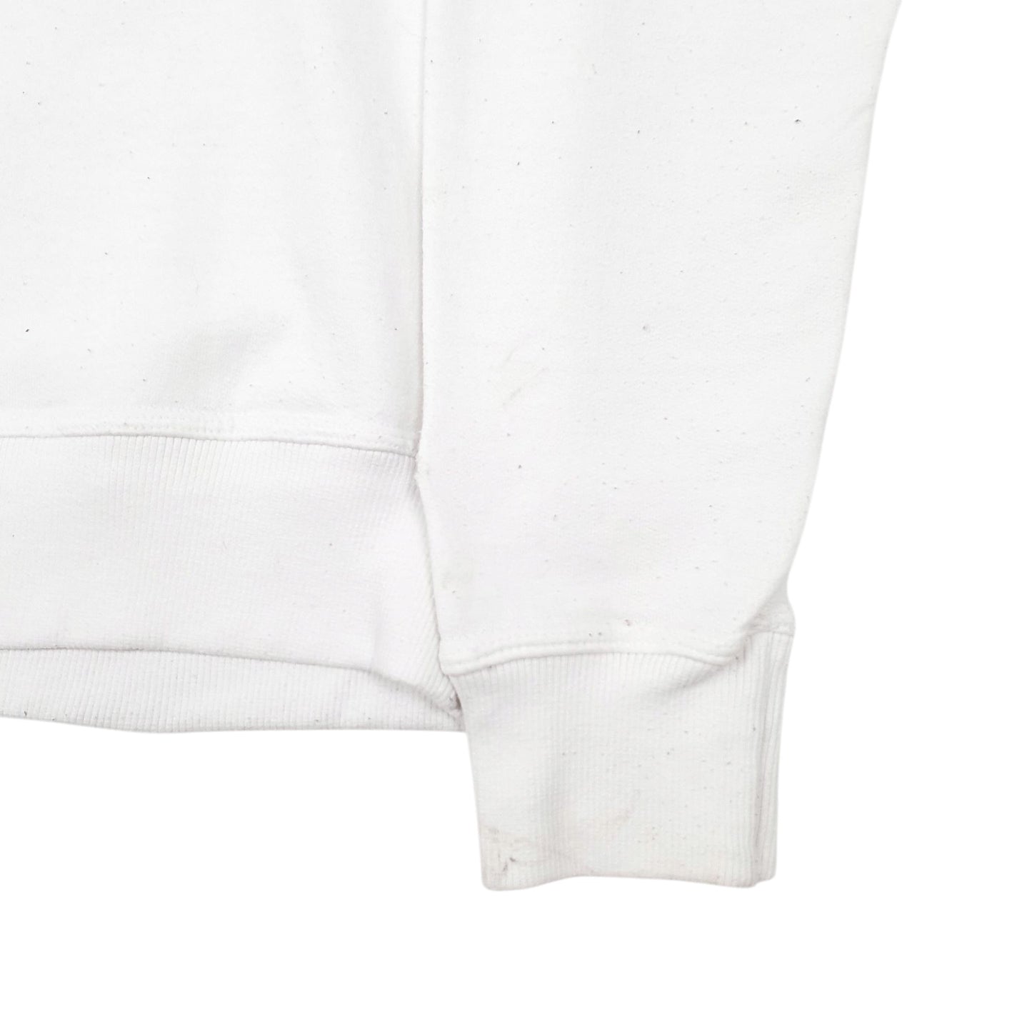 Mens White Champion  Crewneck Jumper