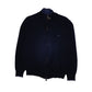 Mens Navy Burberry Merino Full Zip Jumper