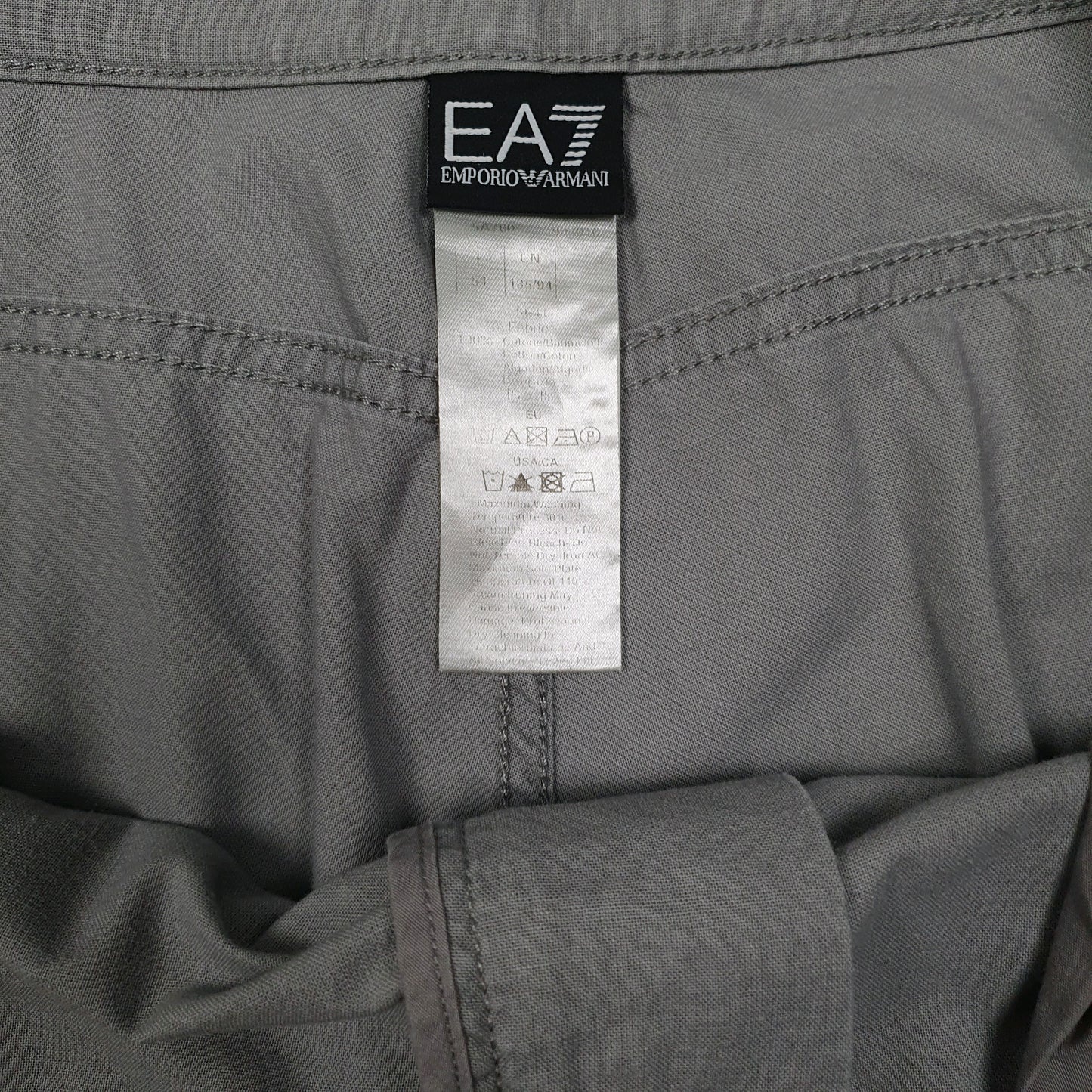 Mens Grey Emporio Armani   Shorts