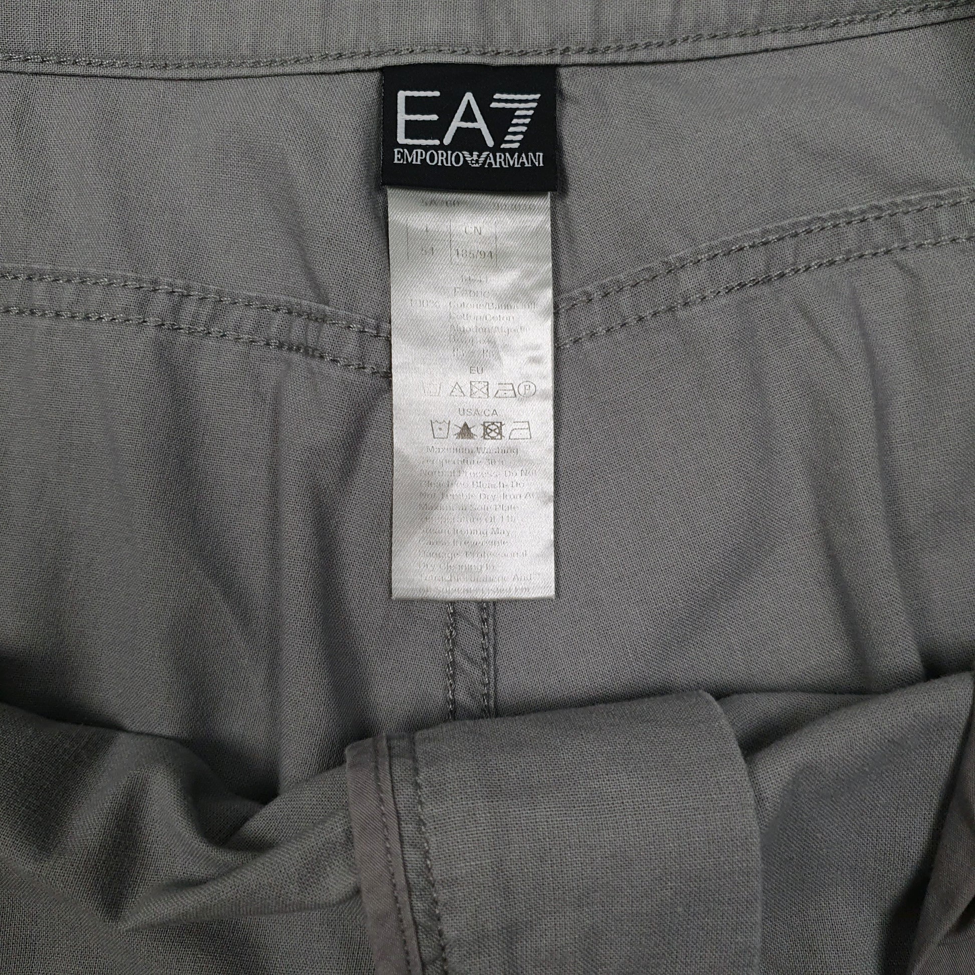 Mens Grey Emporio Armani   Shorts