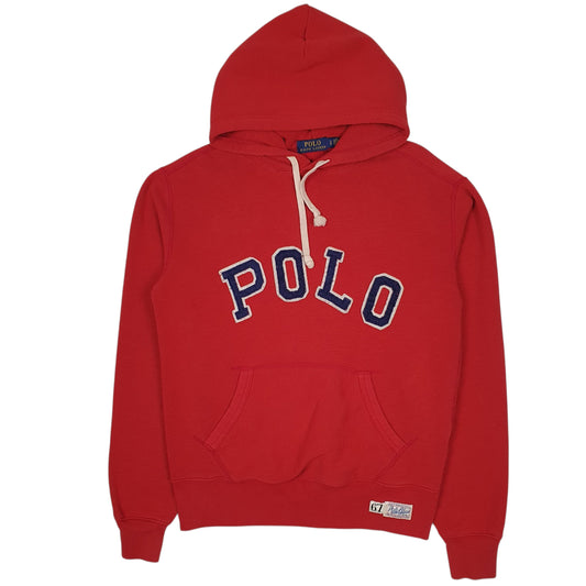 Mens Red Polo Ralph Lauren  Hoodie Jumper