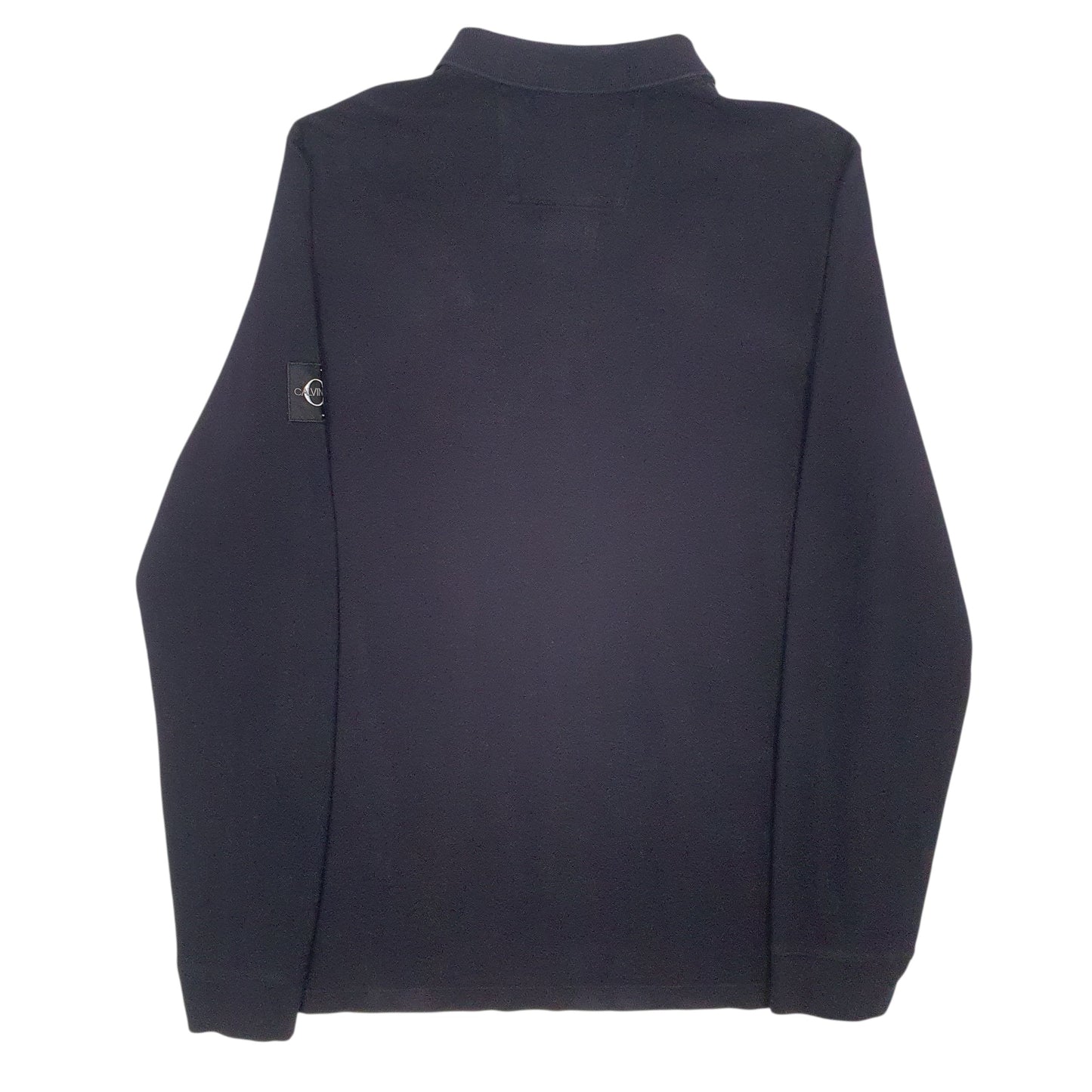 Mens Black Calvin Klien Jeans   Polo Shirt