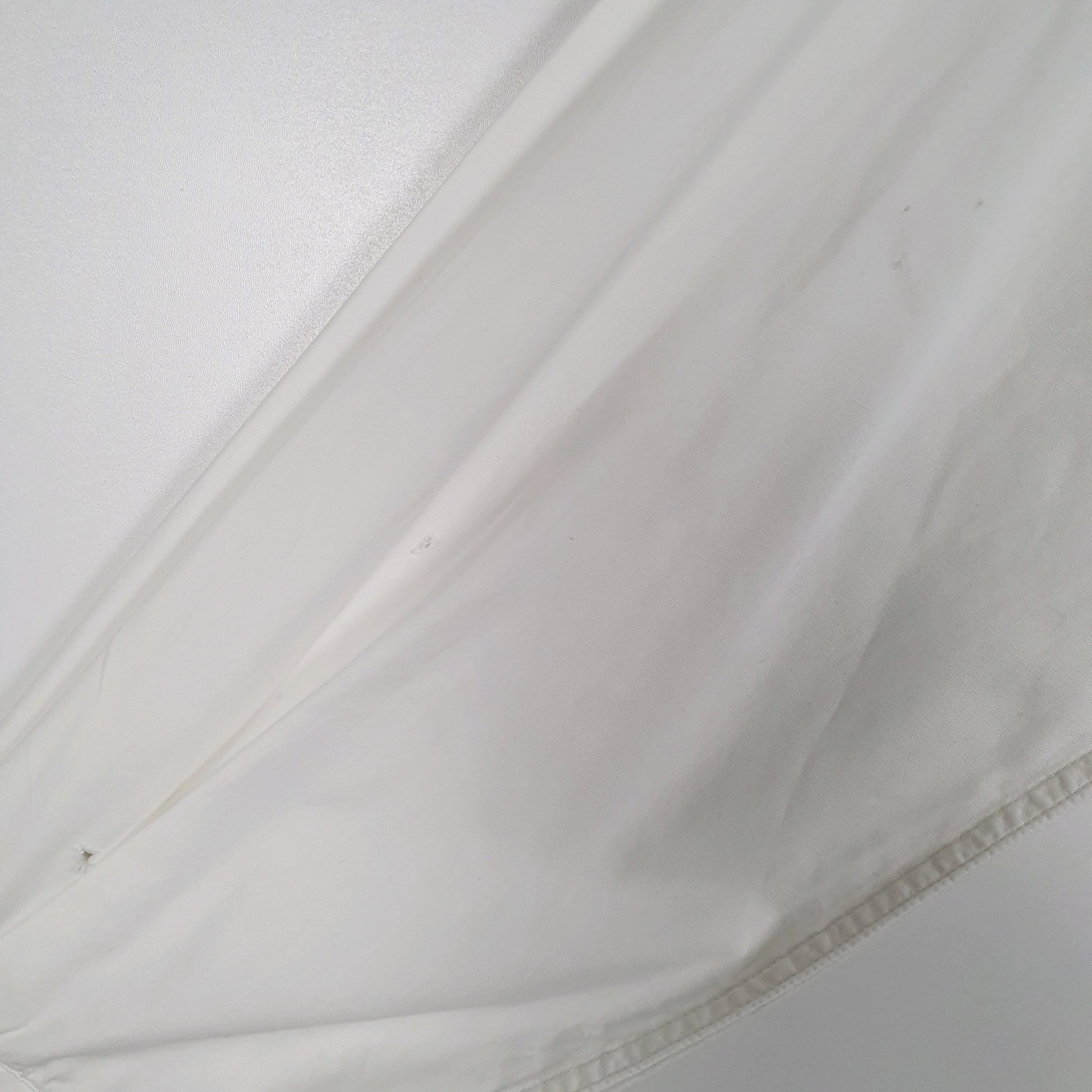 Mens White Burberry Vintage 90s  Shirt