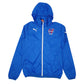 Mens Blue Puma International Soccer  Coat