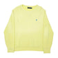 Mens Yellow Polo Ralph Lauren  Crewneck Jumper
