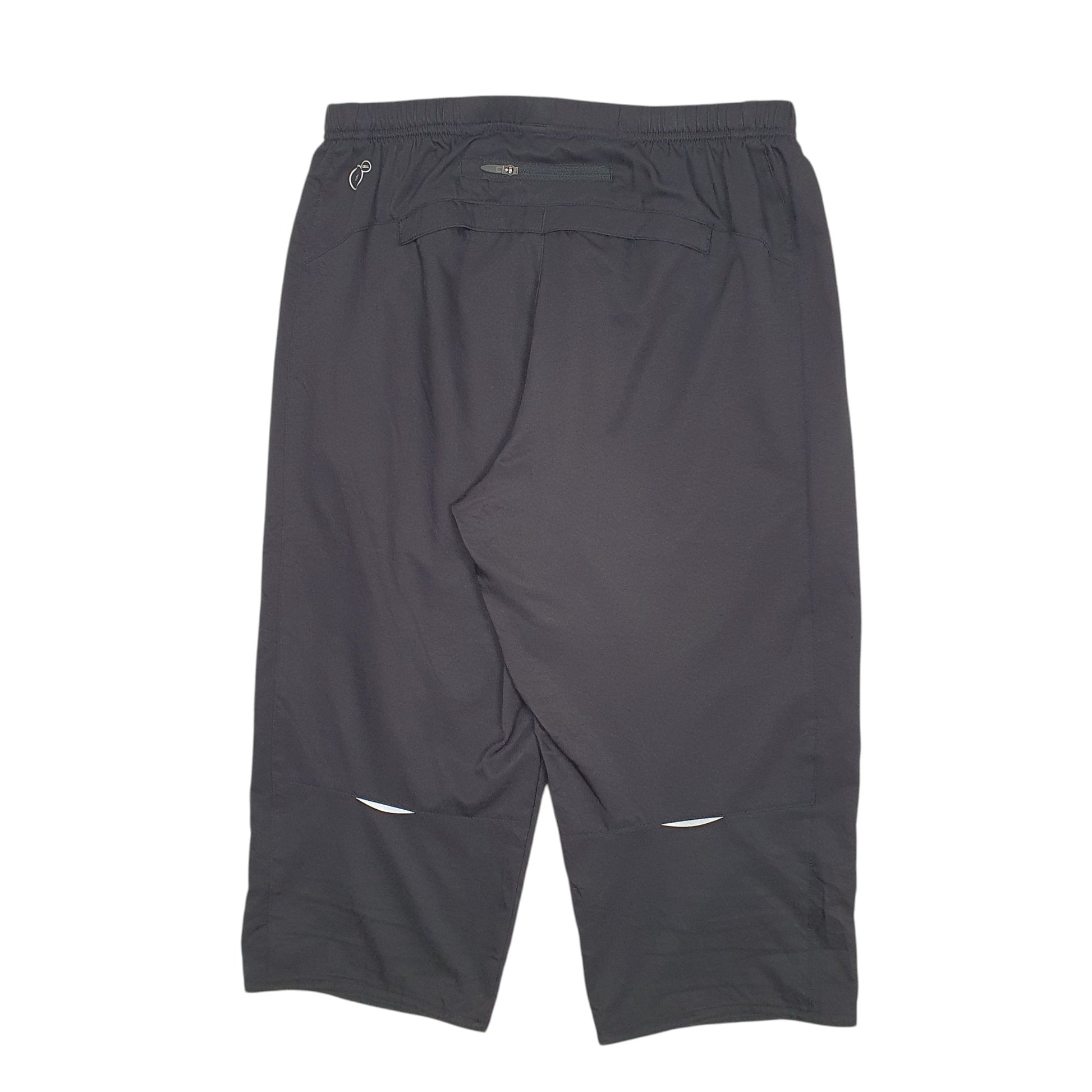 Womens Black Puma Capri  Shorts
