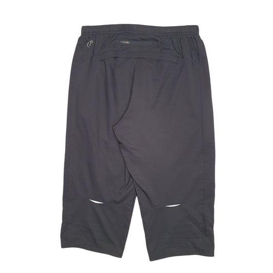 Womens Black Puma Capri  Shorts
