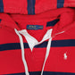 Mens Red Polo Ralph Lauren Rugby Hoodie Jumper